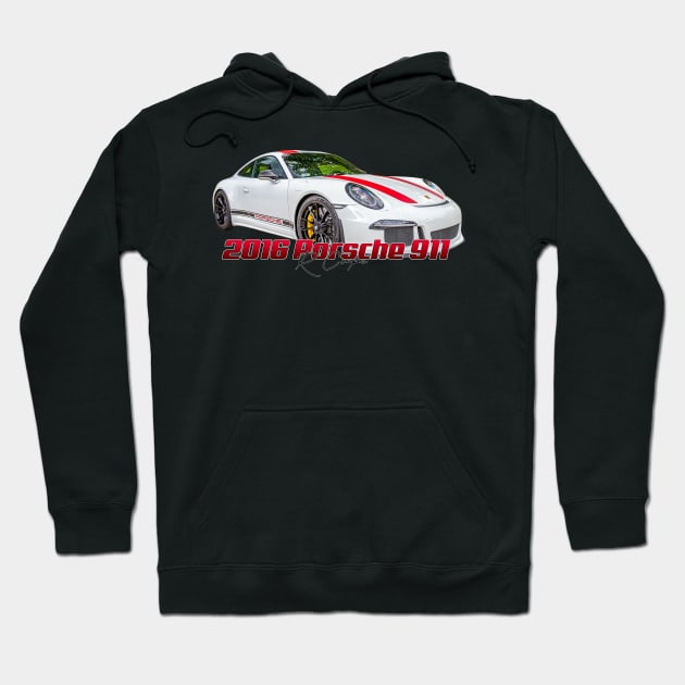 2016 Porsche 911 R Coupe Hoodie by Gestalt Imagery